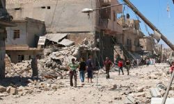 74 قتيلاً بقصف الطيران الروسي الأسدي يوم أمس الاثنين