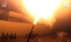 استهداف رتل عسكري لنظام الأسد في مدينة صوران بريف حماة