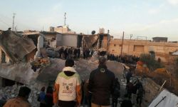 مجزرة جديدة للطيران الحربي في ريف حلب الغربي 